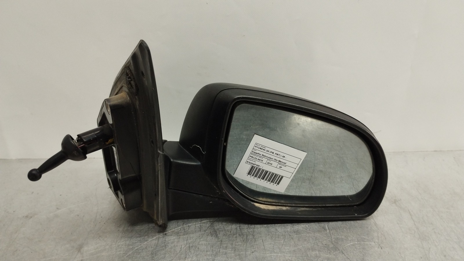 Espelho Retrovisor Dto Manual Para HYUNDAI I20 876204P300 Procarro