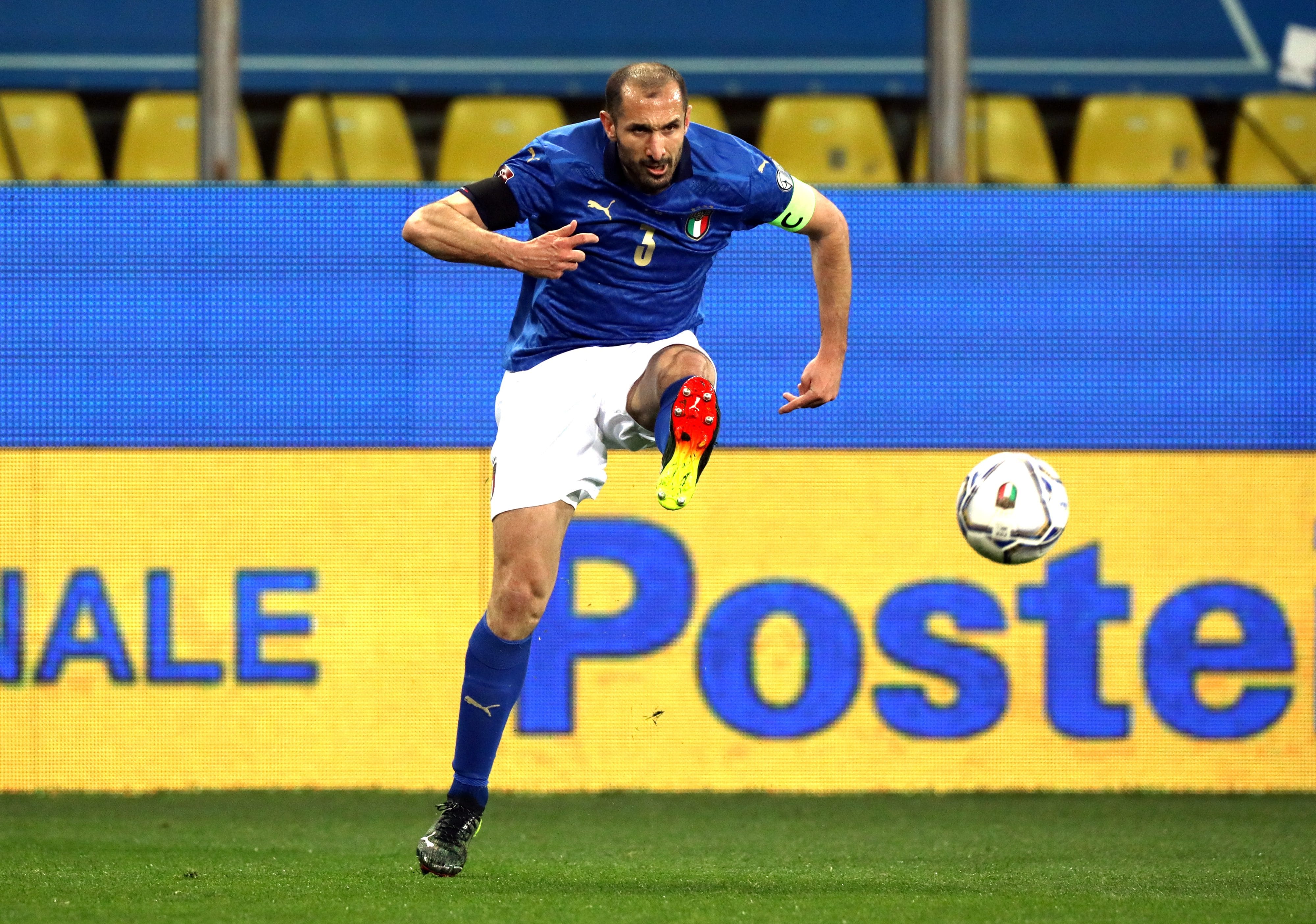 Nazionale Chiellini Raggiunge Pirlo Al Quinto Posto All Time Per