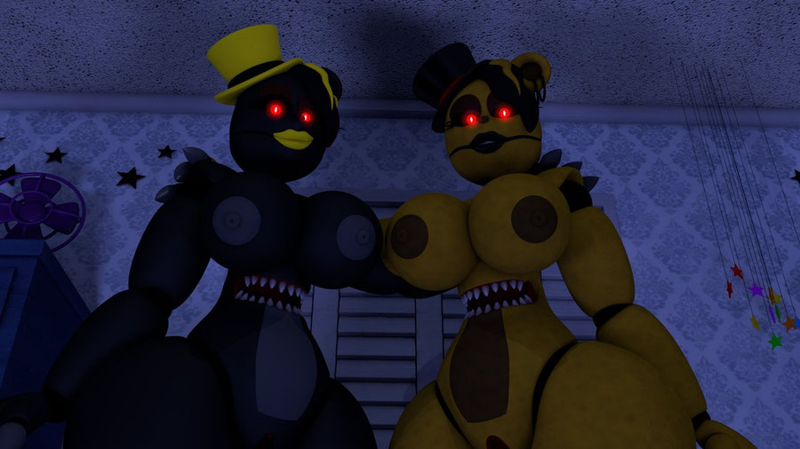 SFMLab Nightmare Lady FNAF NSFW