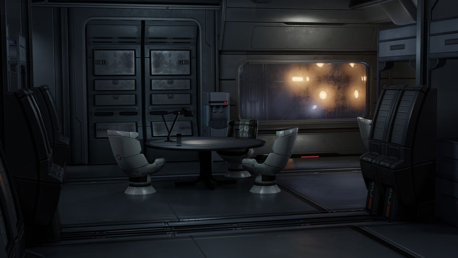 Open Dlab Mass Effect Crew Quarters