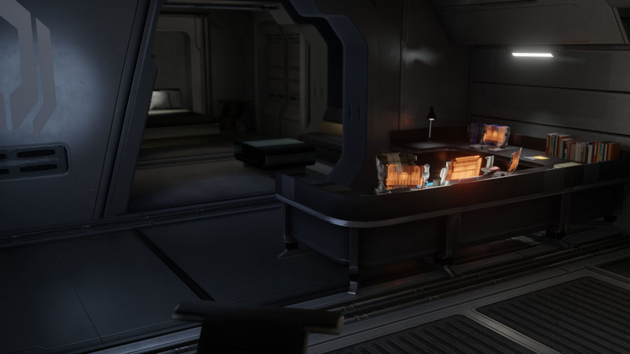 Open Dlab Mass Effect Miranda S Office Normandy