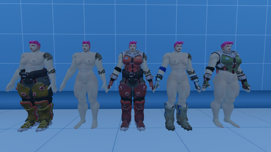 Sfmlab Zarya Overwatch Nude Fem Heavy Tf