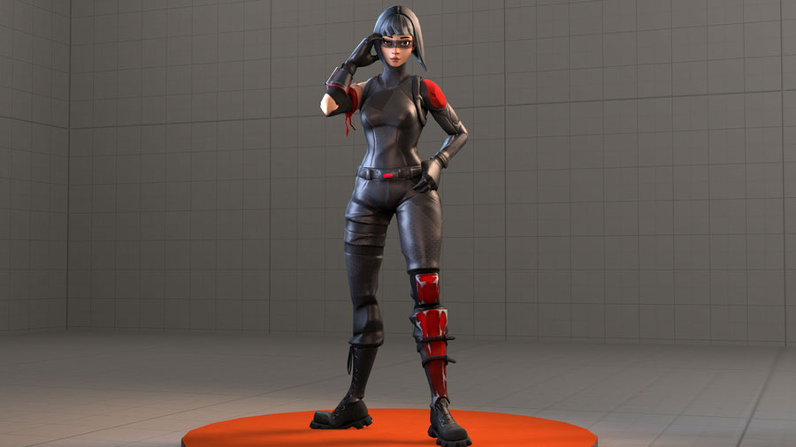 Sfmlab Fortnite Female Ninja Shadow Ops