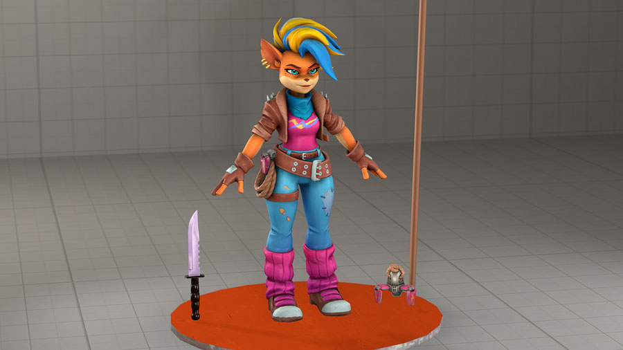 Sfmlab Tawna Crash Bandicoot