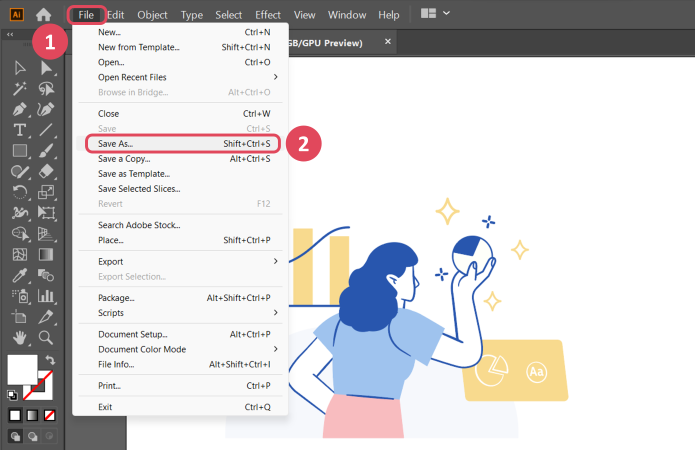 How To Convert An Adobe Illustrator File To PowerPoint