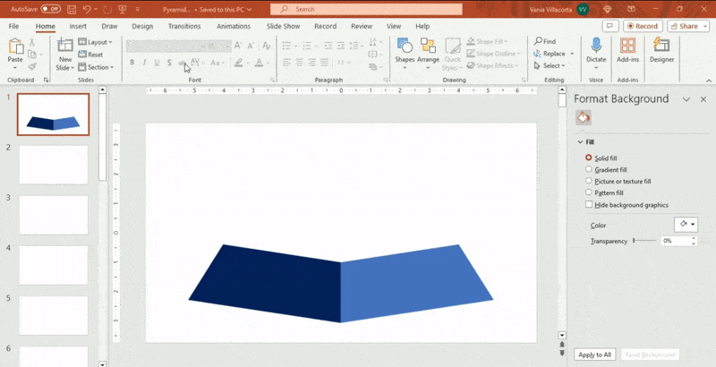 How to Make a 3D Pyramid Chart in PowerPoint