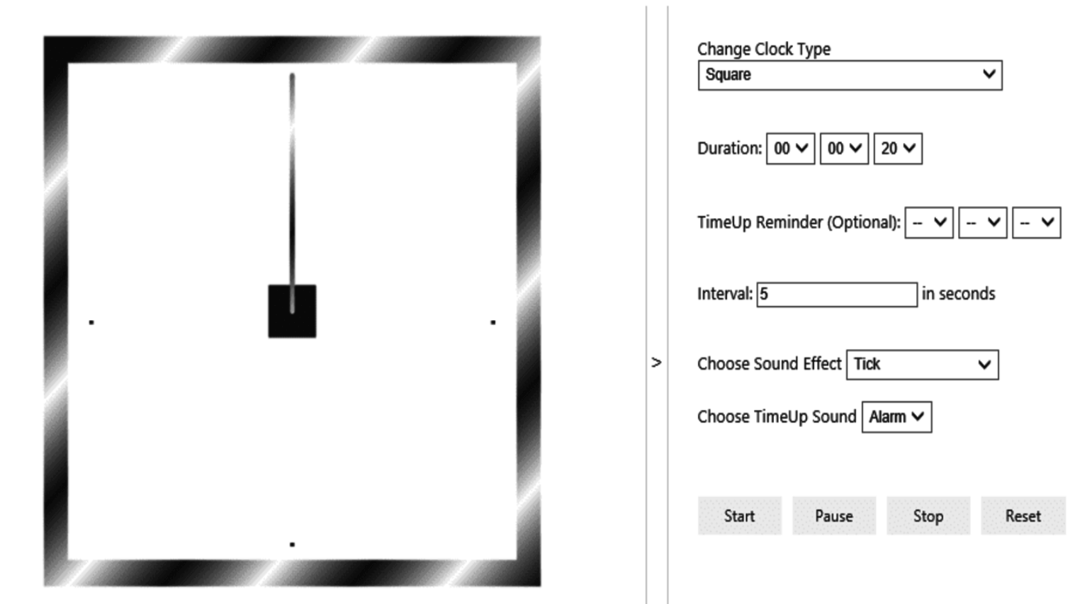 powerpoint timer in presentation mode