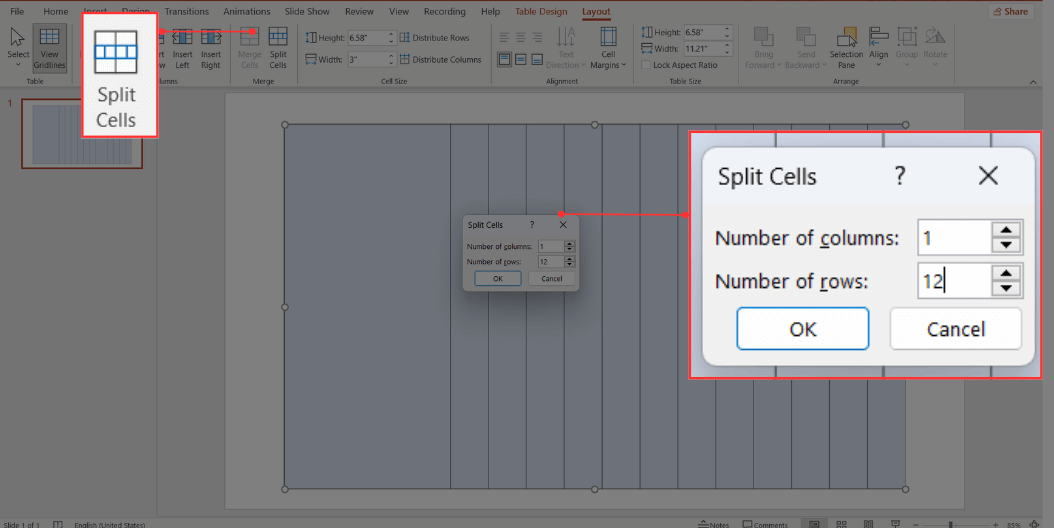 powerpoint presentation gantt chart