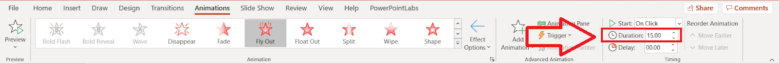 PowerPoint timer
