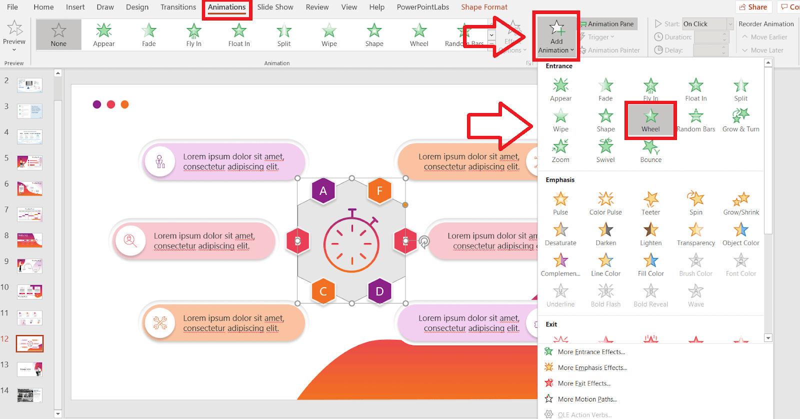 PowerPoint countdown timer