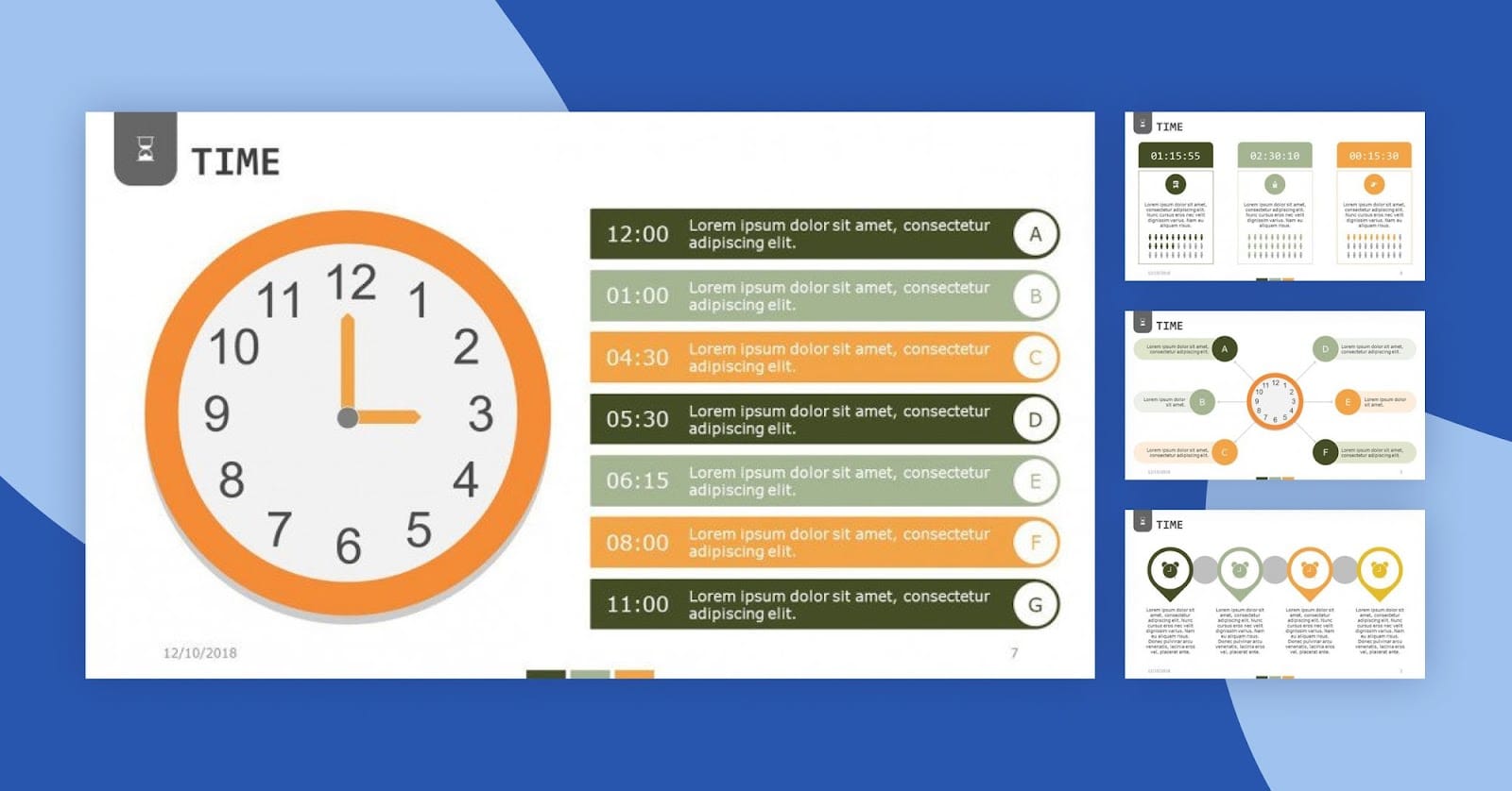 powerpoint timer in presentation mode