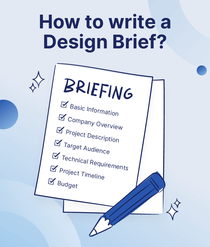 Elements of a design brief