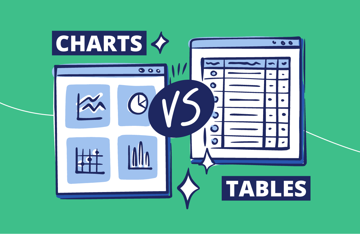 Charts vs. Tables in PowerPoint