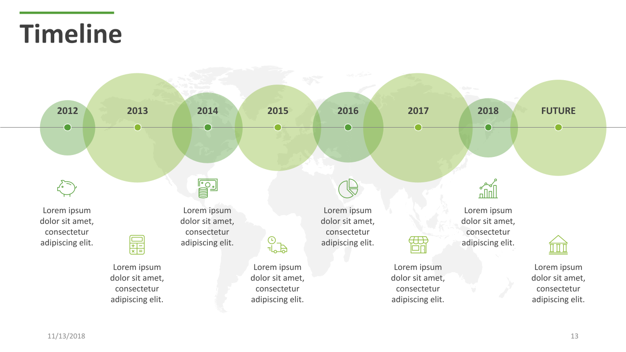 Free Timeline Diagram Template