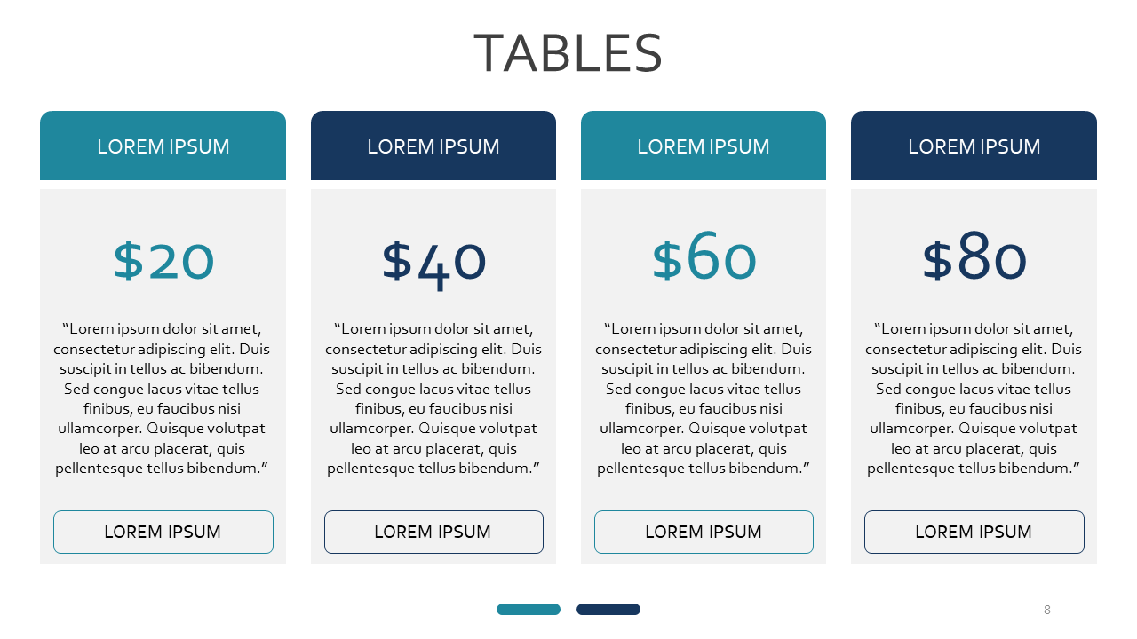 Free Table Template