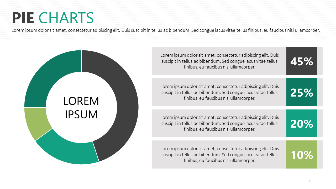 Free PowerPoint Pie Chart Template