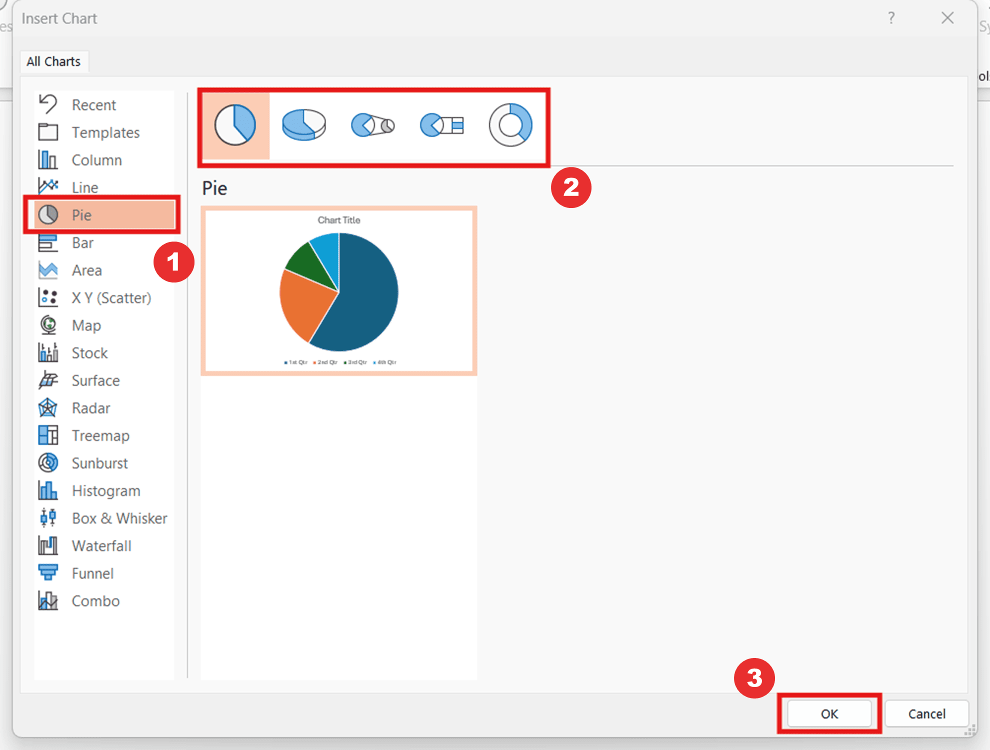 How to create a Pie Chart in PowerPoint