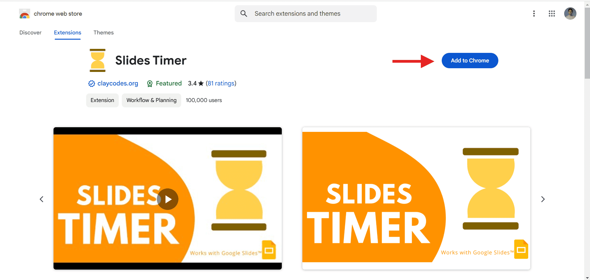 Adding a digital clock using Slides Timer