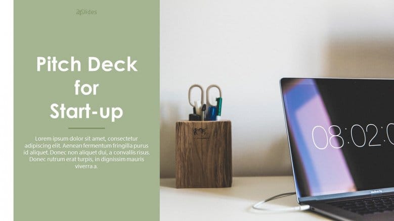 Startup Pitch Deck Template