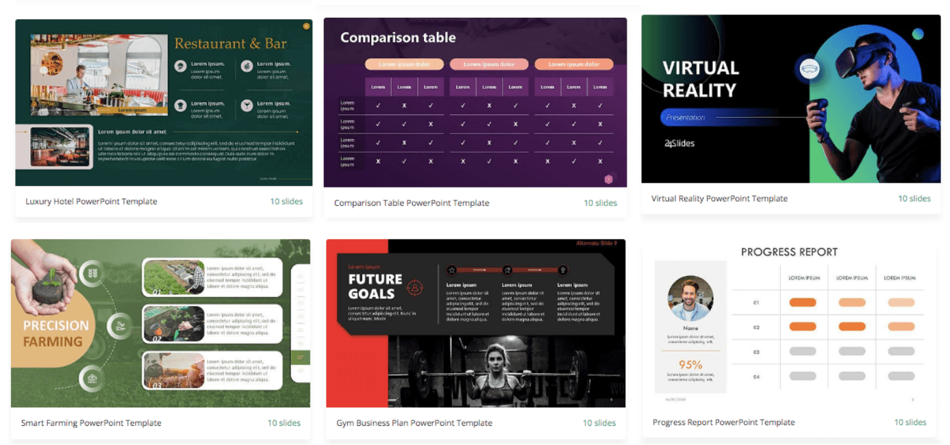 Presentations by 24Slides