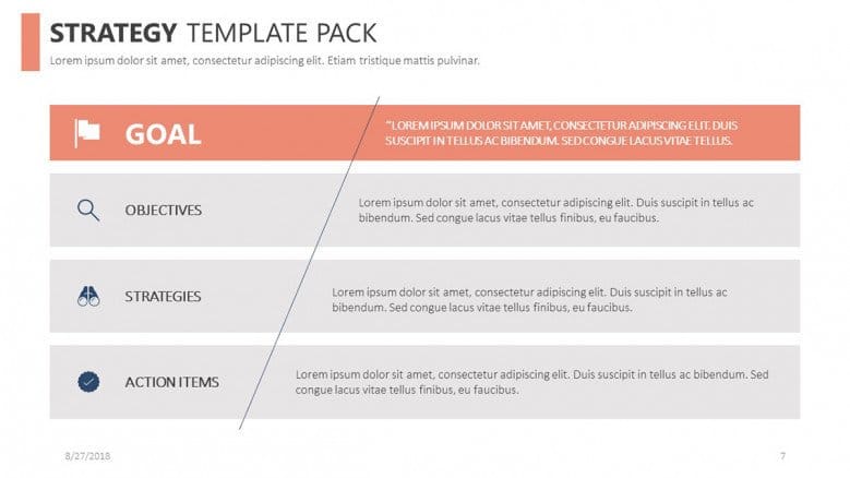 Strategy Slide Template Pack