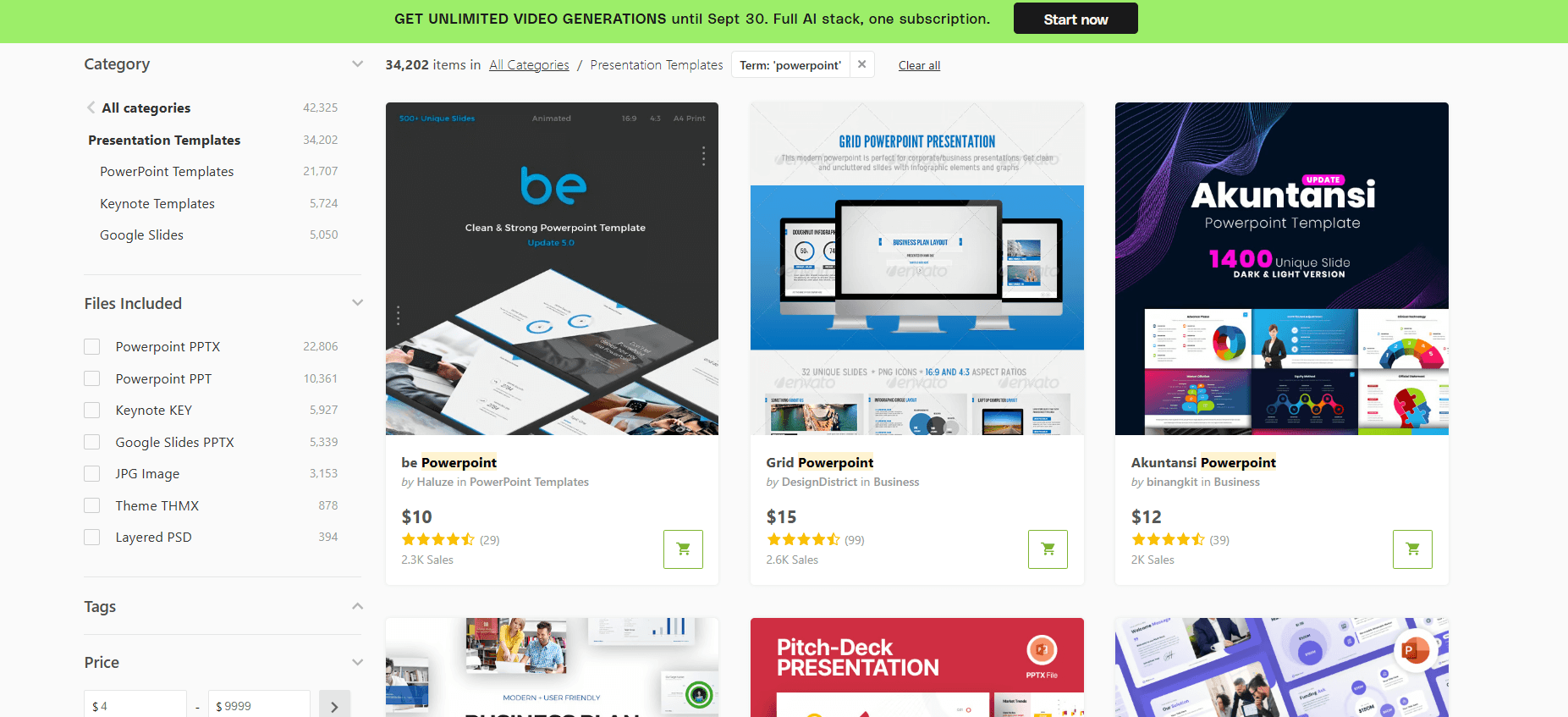 GraphicRiver presentation templates