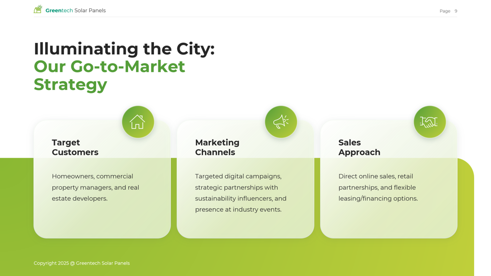 Go-to-Market Strategy slide