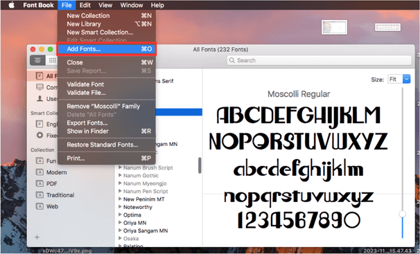 How to add a font to PowerPoint Mac with Font Book