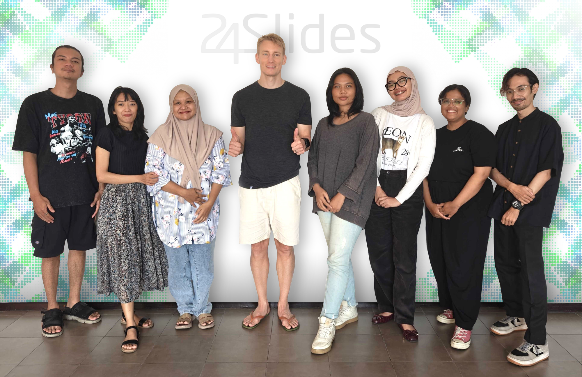 The 24Slides research team analyzing AI outputs to ensure they meet the precision and compliance standards of enterprise clients.