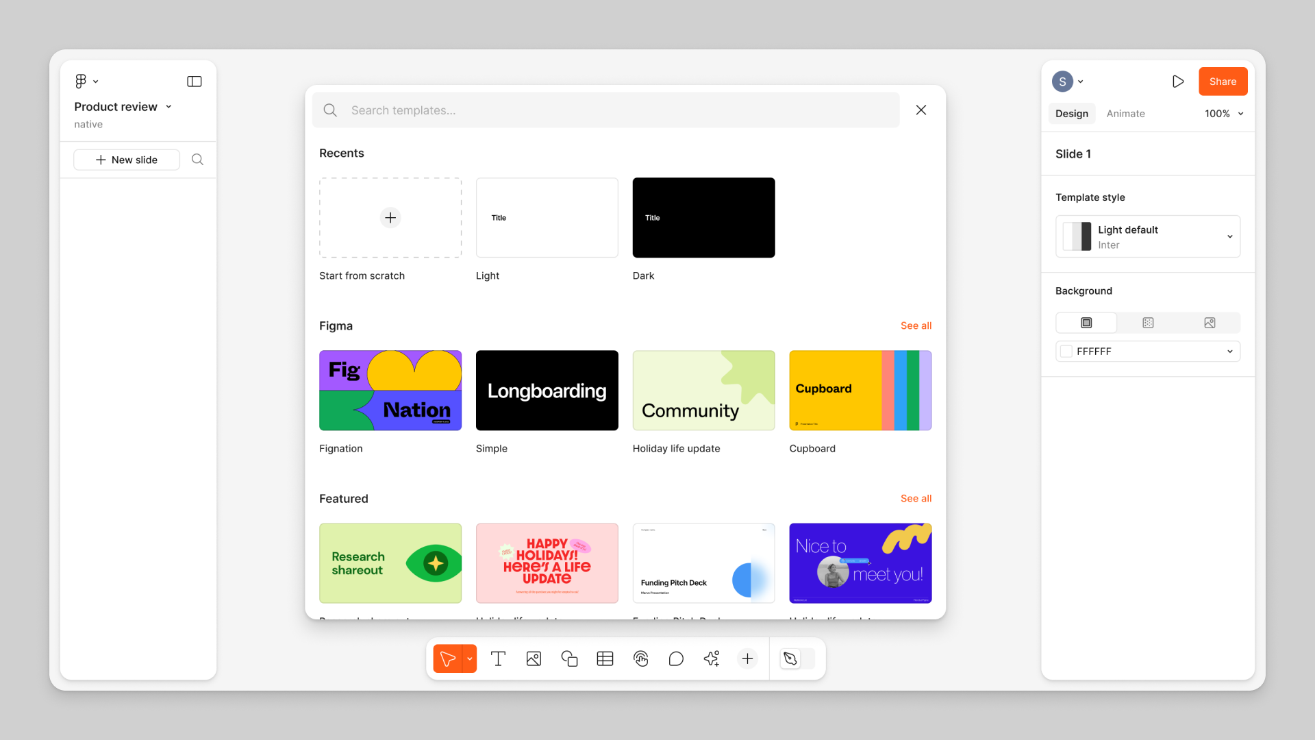 Figma slides