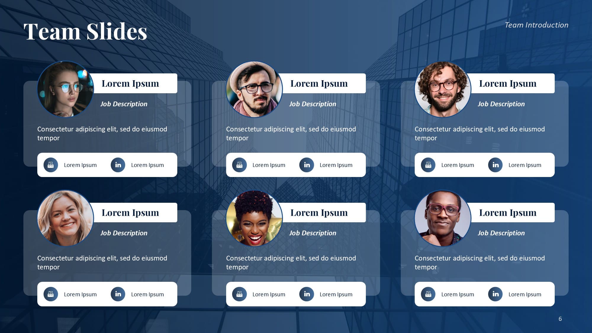 A minimalist PowerPoint template for self introduction featuring a professional black-and-white portrait, an image of hands sketching, and a quote section.