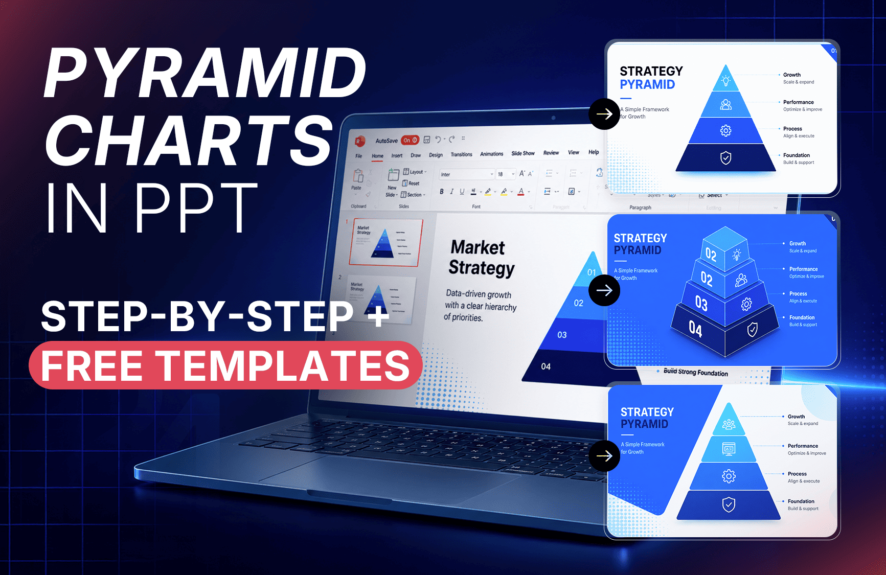 How to Make a Pyramid Chart in PowerPoint? + Free Templates