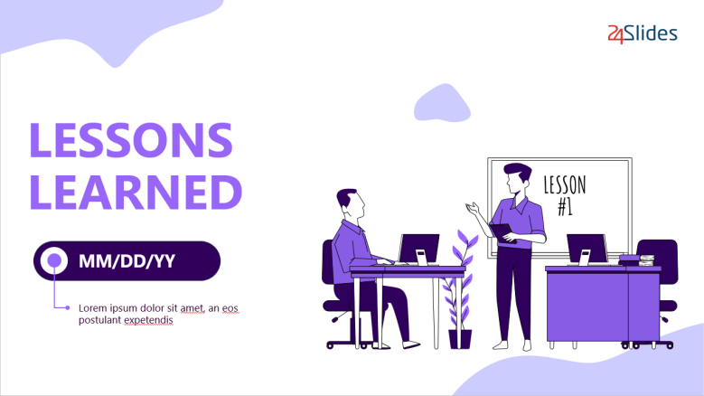 lessons learned template