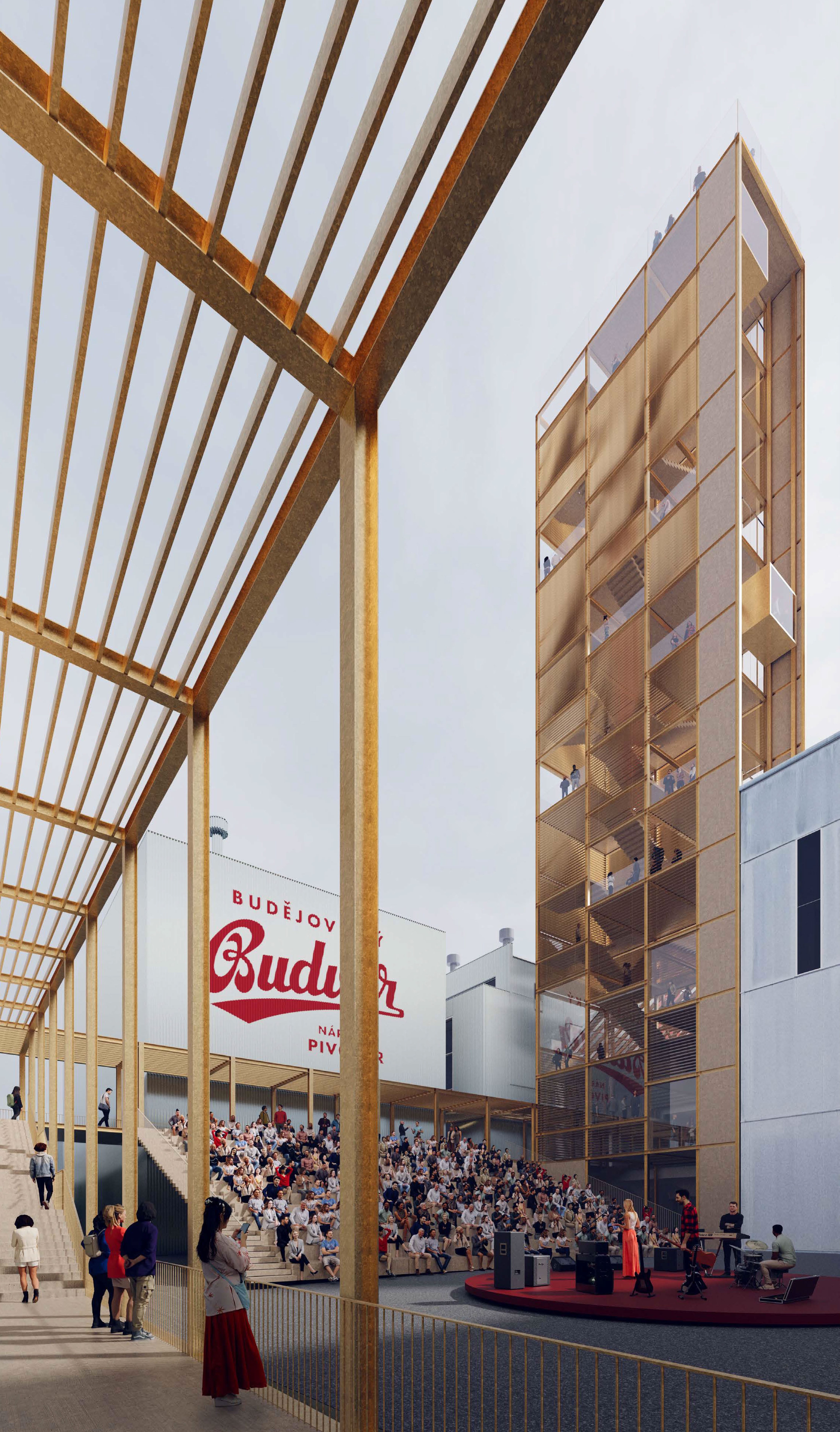 věž Otevřený Budějovivcký Budvar - Návrh - 18