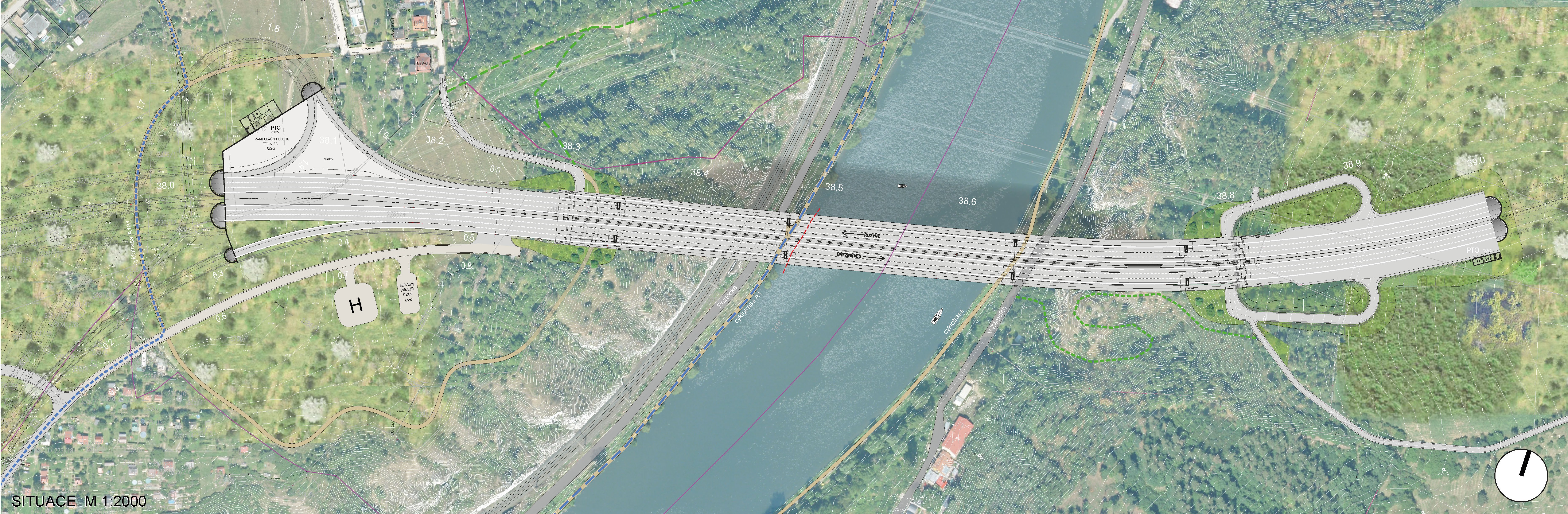 Most přes Vltavu - Návrh - 5 Most přes Vltavu - Návrh - 5