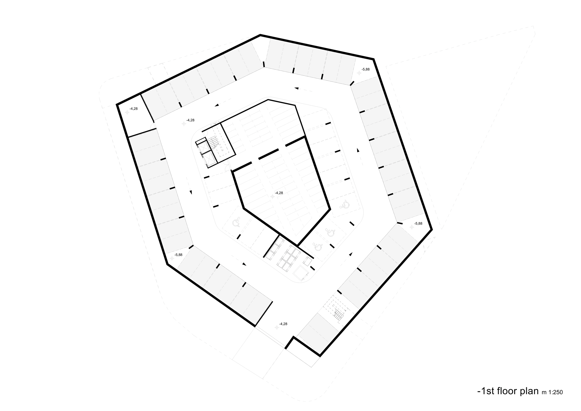 Půdorysy Bytový dům U Tyršovy školy - Návrh - 6