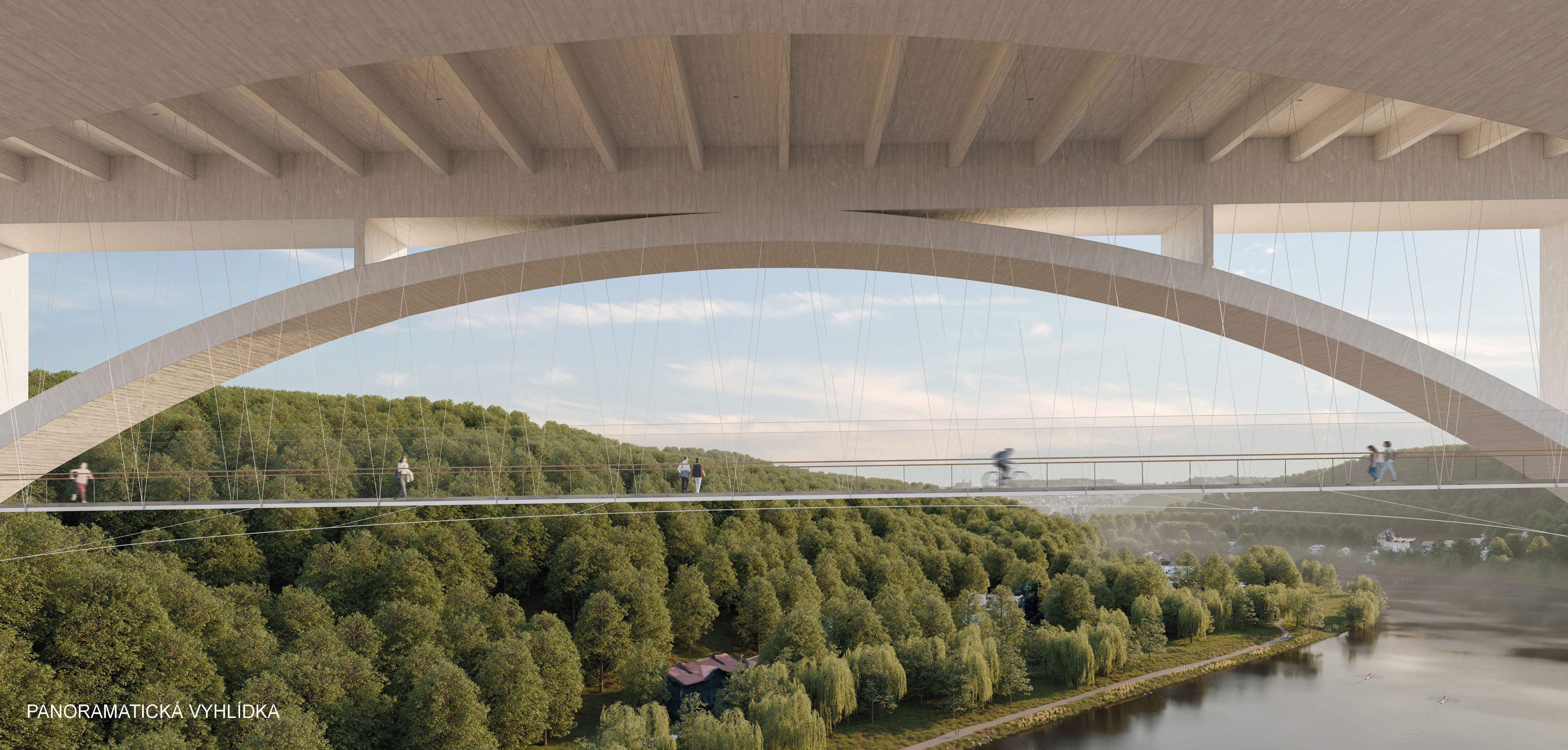 Most přes Vltavu - Návrh - 2 Most přes Vltavu - Návrh - 2