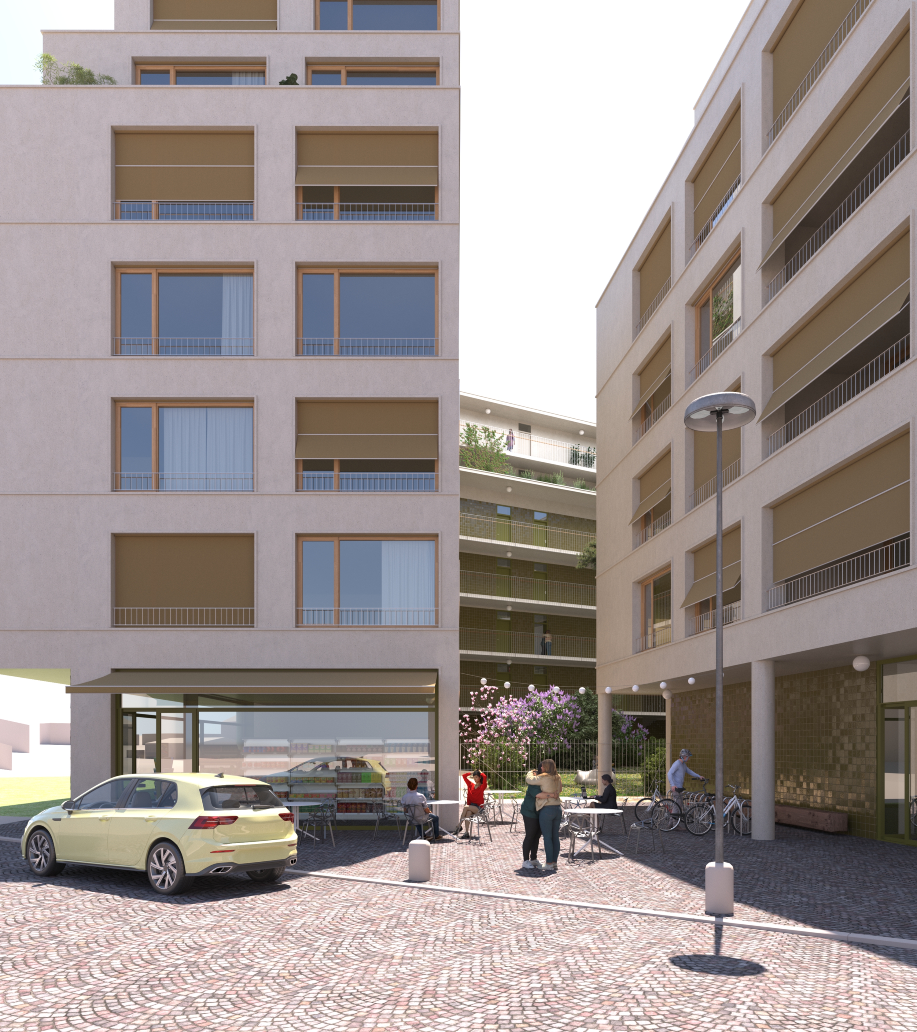 Bytový dům U Tyršovy školy - Návrh - 2 Bytový dům U Tyršovy školy - Návrh - 2