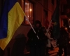 Ukrainos palaikymo akcija prie Ukrainos ambasados Vilniuje 2016 m. sausio 4 d. | Alkas.lt, T. Baranausko nuotr.