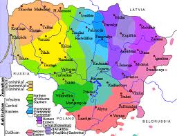 Lietuvos tarmių žemėlapis