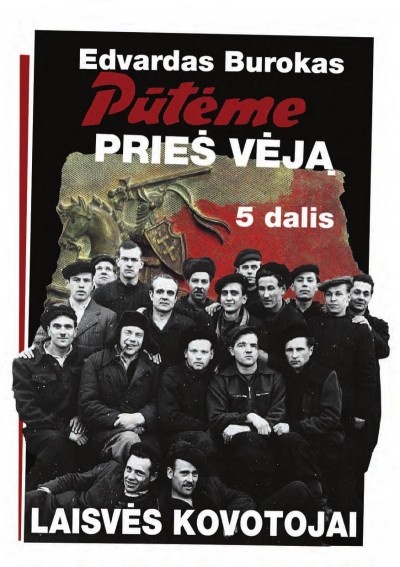 Knygos viršelio nuotraukoje 1955 m. Vorkutos streiko-sukilimo dalyviai. E. Burokas sėdi pirmos eilės viduryje | LGGRTC nuotr.
