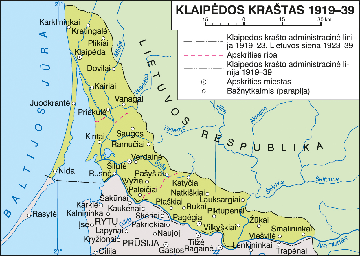 Žml. Klaipėdos kraštas 1919–1939 m. | vle.lt nuotr.