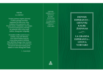 Ką tik išleistas didelės apimties Esperanto-lietuvių kalbų žodynas | Lietuvos esperantininkų sąjungos nuotr.
