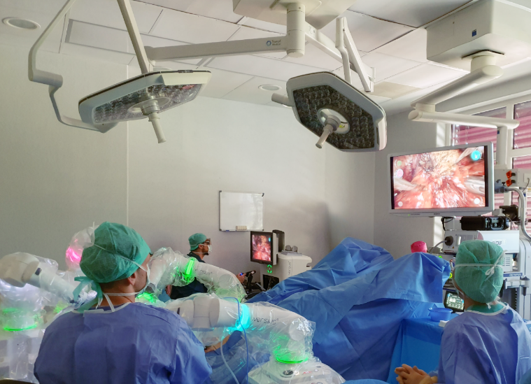 Santaros klinikose prasideda robotinės chirurgijos era | VUL Santaros klinikų nuotr.