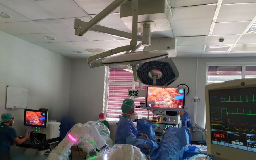 Santaros klinikose prasideda robotinės chirurgijos era | VUL Santaros klinikų nuotr.