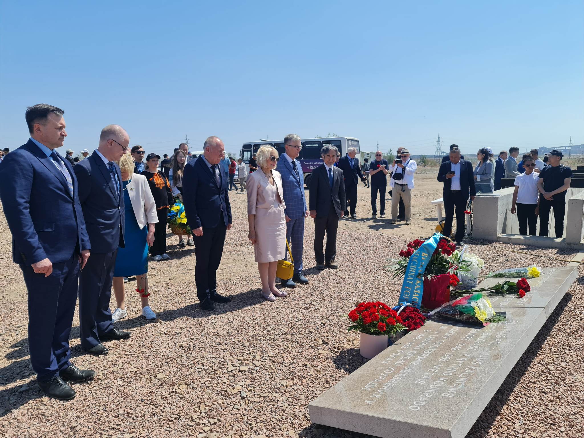 Kazachstane pagerbtas Lietuvos politinių kalinių ir tremtinių atminimas | Rengėjų nuotr.