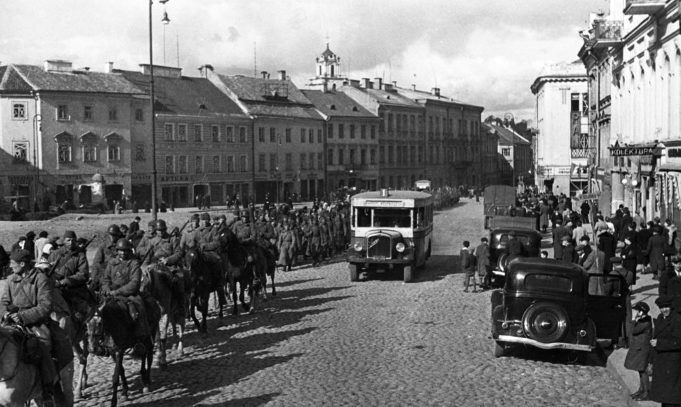 Raudonoji armija Vilniuje 1940 metais | Vida Press nuotr.