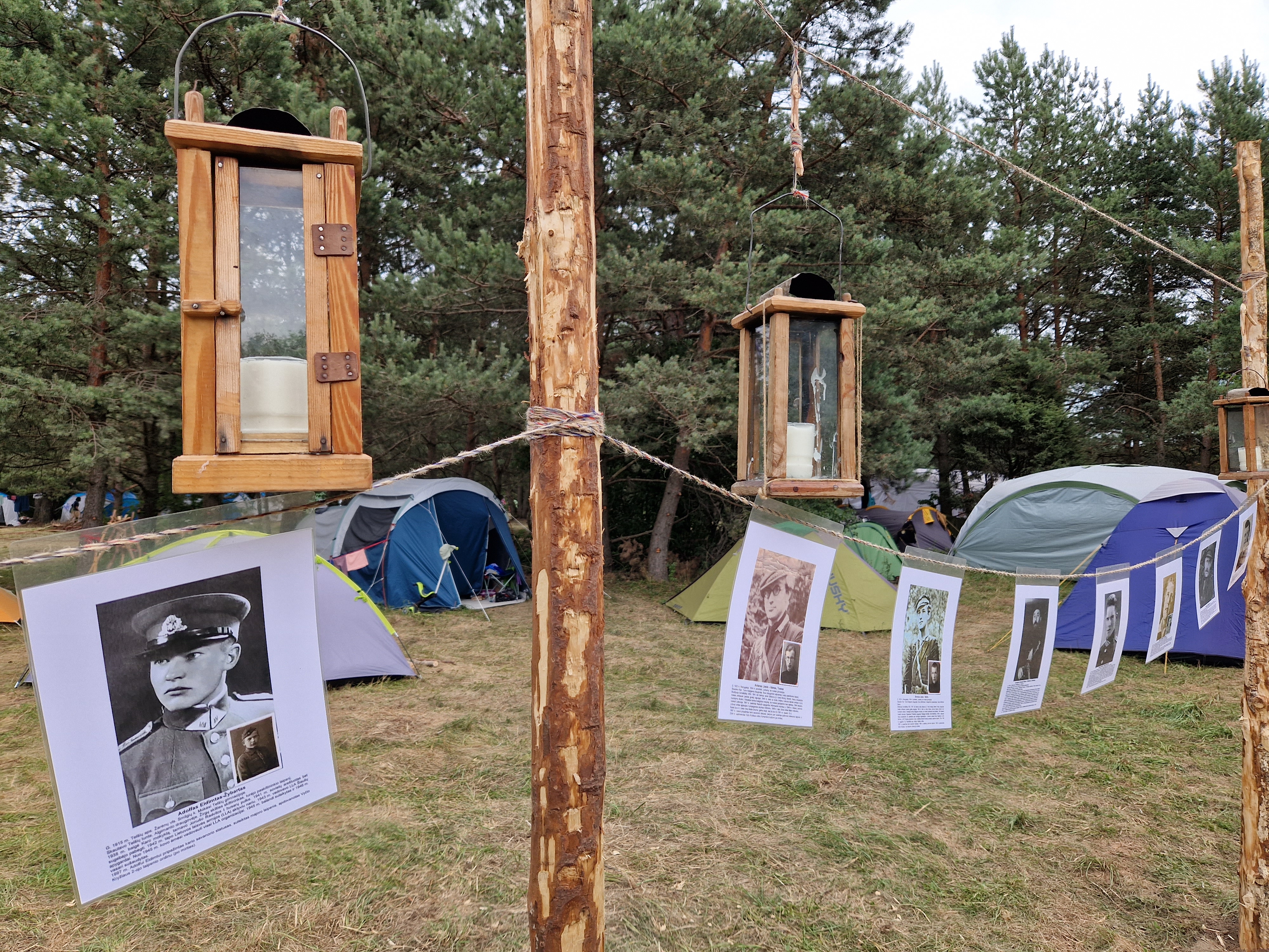 Skautai – partizanai paroda stovykloje | Vilnius Lifestyle nuotr.