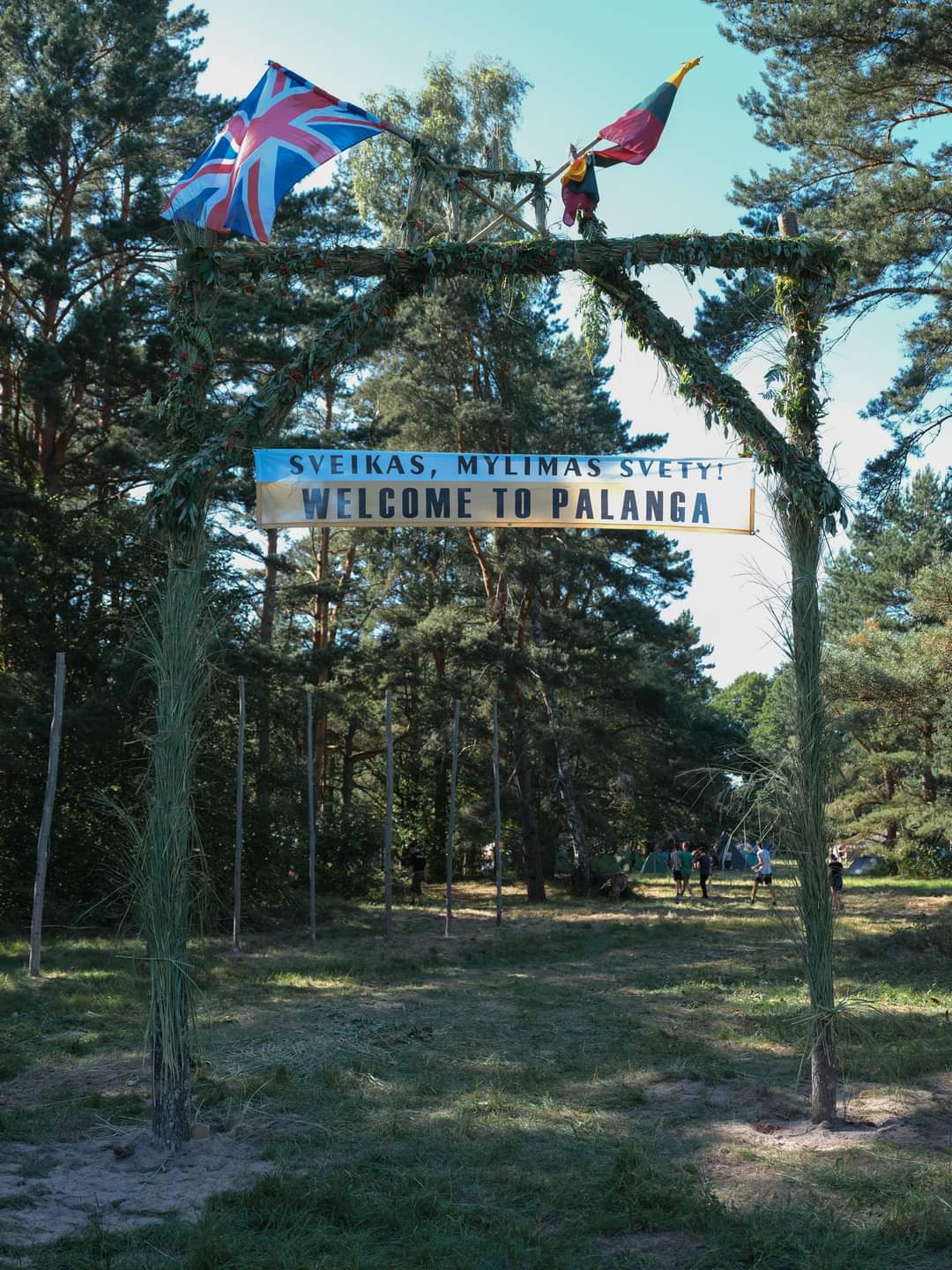 Tautinės stovyklos 1933 m. vartų rekonstrukcija | Vilnius Lifestyle nuotr.
