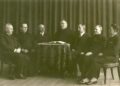 „Ryto“ švietimo draugijos valdyba 1933 m. | A. Liobytės dukters G. Paškevičiūtės-Breivienės archyvo nuotr.